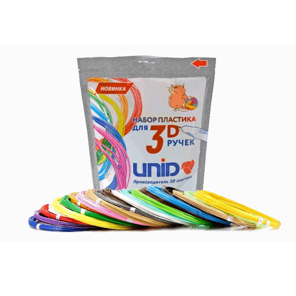 BestToys 3D pens 3D pen plastic set 6 pcs PLA | UNID